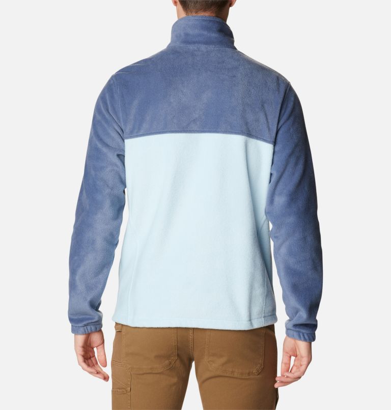 Men’s Steens Mountain 2.0 Full Zip Fleece Jacket - Tall, Color: Dark Mountain, Sky Blue, image 2