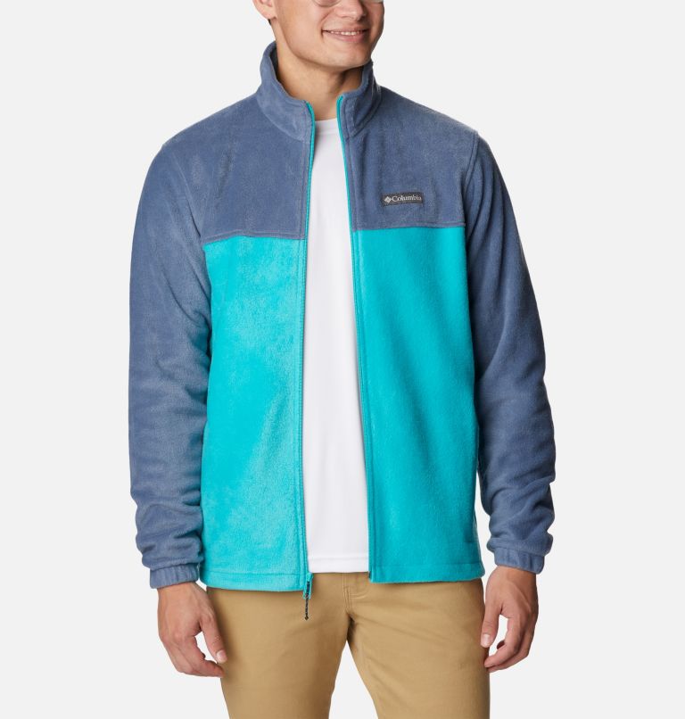 Steens Mountain à fermeture éclair pleine longueur 2.0 pour homme, Color: Dark Mountain, Bright Aqua, image 7