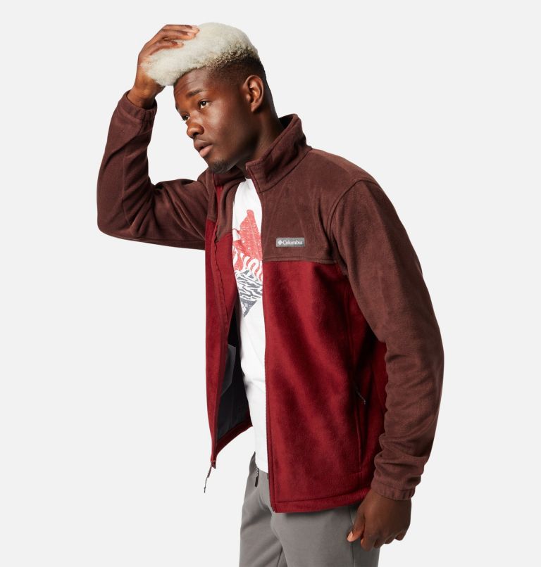 Steens Mountain Full Zip 2.0 | 630 | S, Color: Red Lodge, Red Jasper, image 3