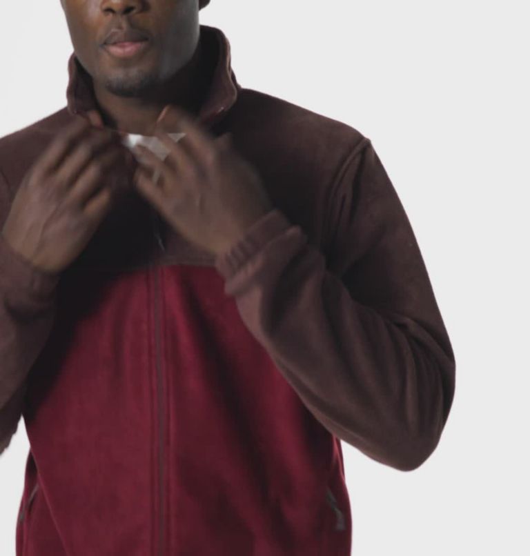 Steens Mountain Full Zip 2.0 | 630 | S, Color: Red Lodge, Red Jasper