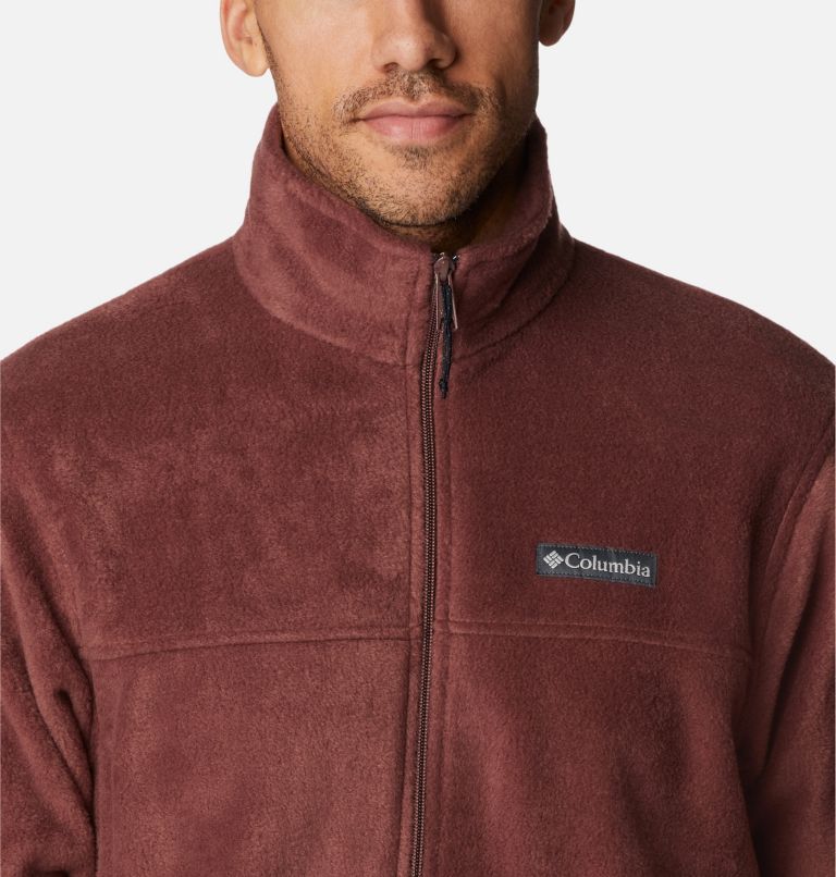 Men's Steens Mountain 2.0 Full Zip Fleece Jacket, Color: Light Raisin, image 4