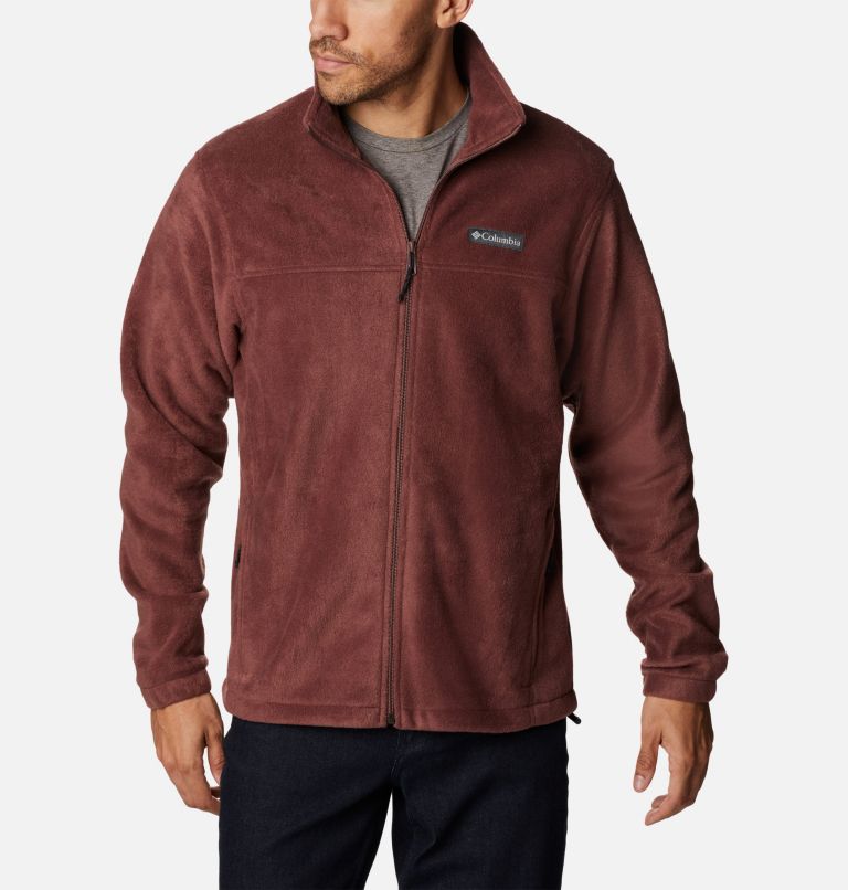 Thumbnail: Men's Steens Mountain 2.0 Full Zip Fleece Jacket, Color: Light Raisin, image 1