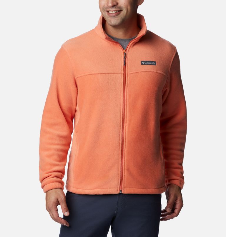 Thumbnail: Men’s Steens Mountain 2.0 Full Zip Fleece Jacket - Tall, Color: Desert Orange, image 1