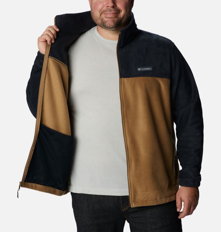 Men’s Steens Mountain 2.0 Full Zip Fleece Jacket - Big, Color: Black, Delta, image 5