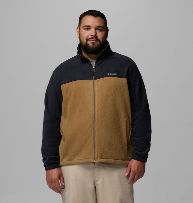 Men’s Steens Mountain 2.0 Full Zip Fleece Jacket - Big, Color: Black, Delta, image 1