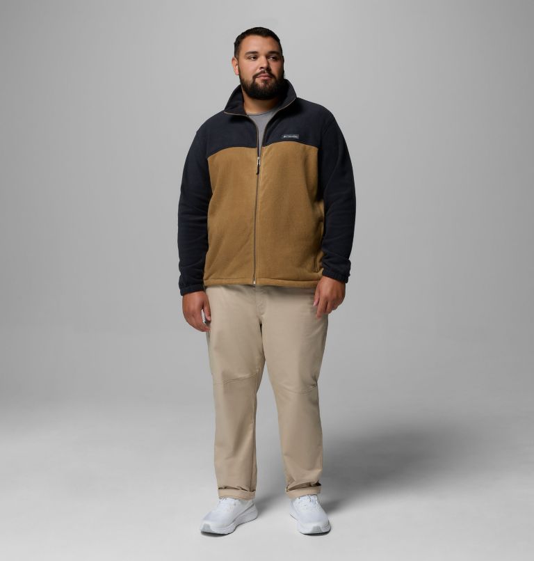 Men’s Steens Mountain 2.0 Full Zip Fleece Jacket - Big, Color: Black, Delta, image 2