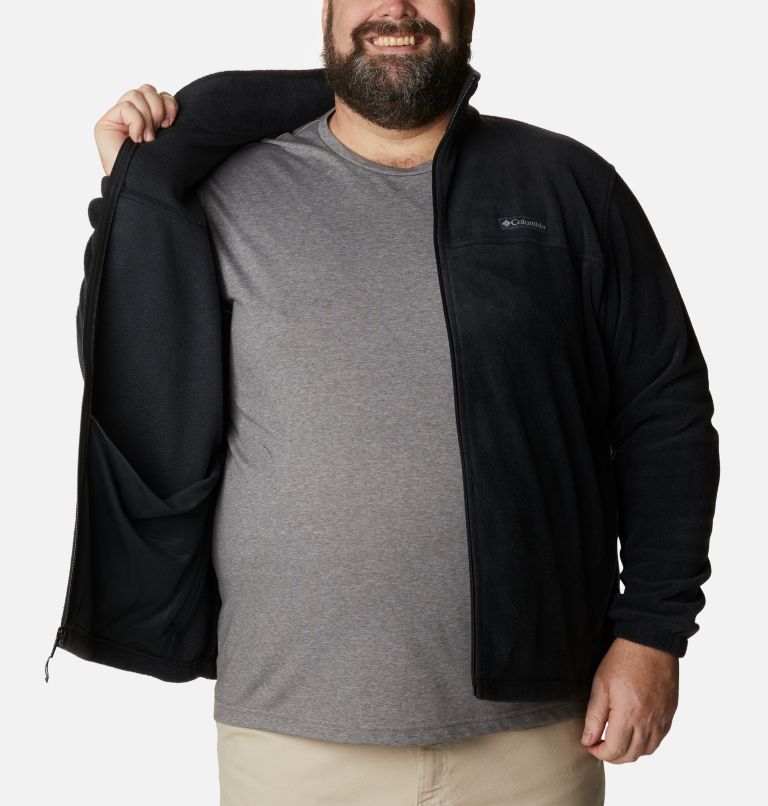Men’s Steens Mountain 2.0 Full Zip Fleece Jacket - Big, Color: Black, image 5