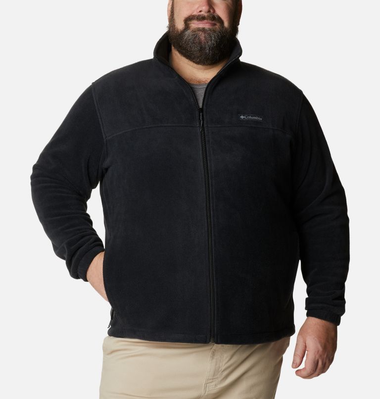 Thumbnail: Men’s Steens Mountain 2.0 Full Zip Fleece Jacket - Big, Color: Black, image 1