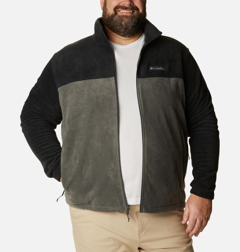 Columbia fleece long online jacket