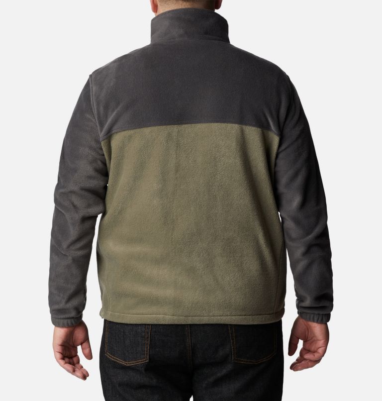 Thumbnail: Men’s Steens Mountain 2.0 Full Zip Fleece Jacket - Big, Color: Shark, Stone Green, image 2