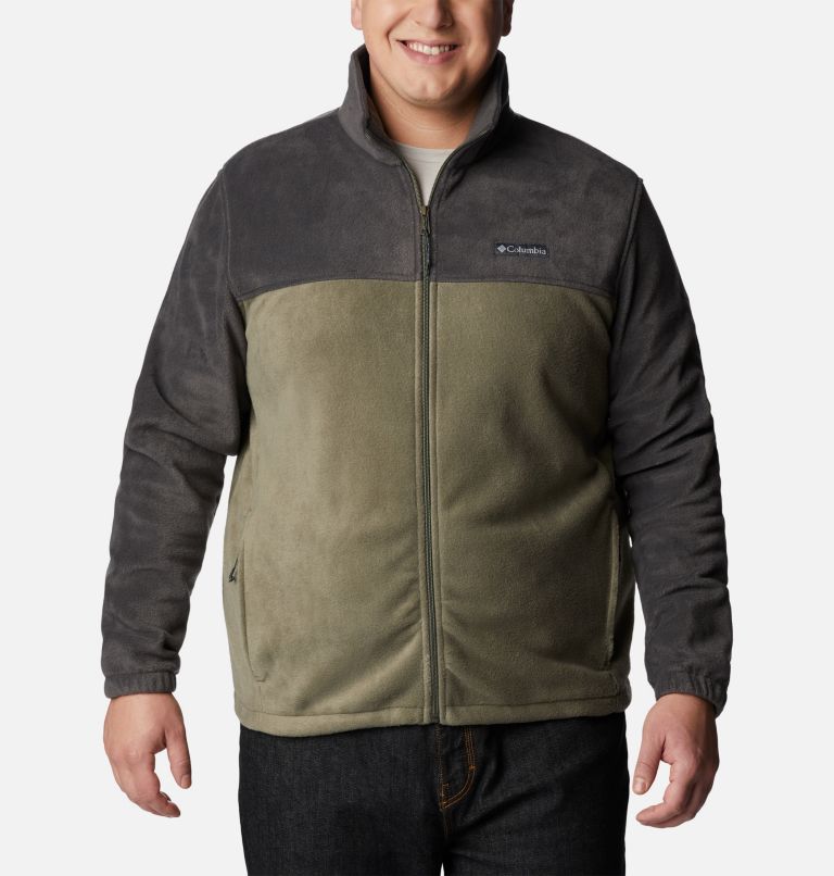Men’s Steens Mountain 2.0 Full Zip Fleece Jacket - Big, Color: Shark, Stone Green, image 1