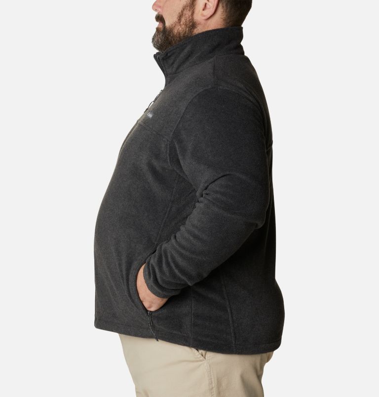 Men’s Steens Mountain 2.0 Full Zip Fleece Jacket - Big, Color: Charcoal Heather, image 3