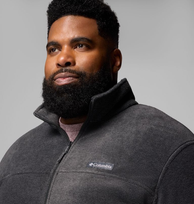 Men’s Steens Mountain 2.0 Full Zip Fleece Jacket - Big, Color: Charcoal Heather, image 6