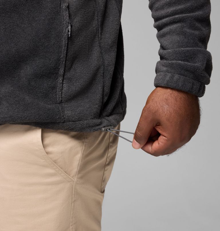 Men’s Steens Mountain 2.0 Full Zip Fleece Jacket - Big, Color: Charcoal Heather, image 7