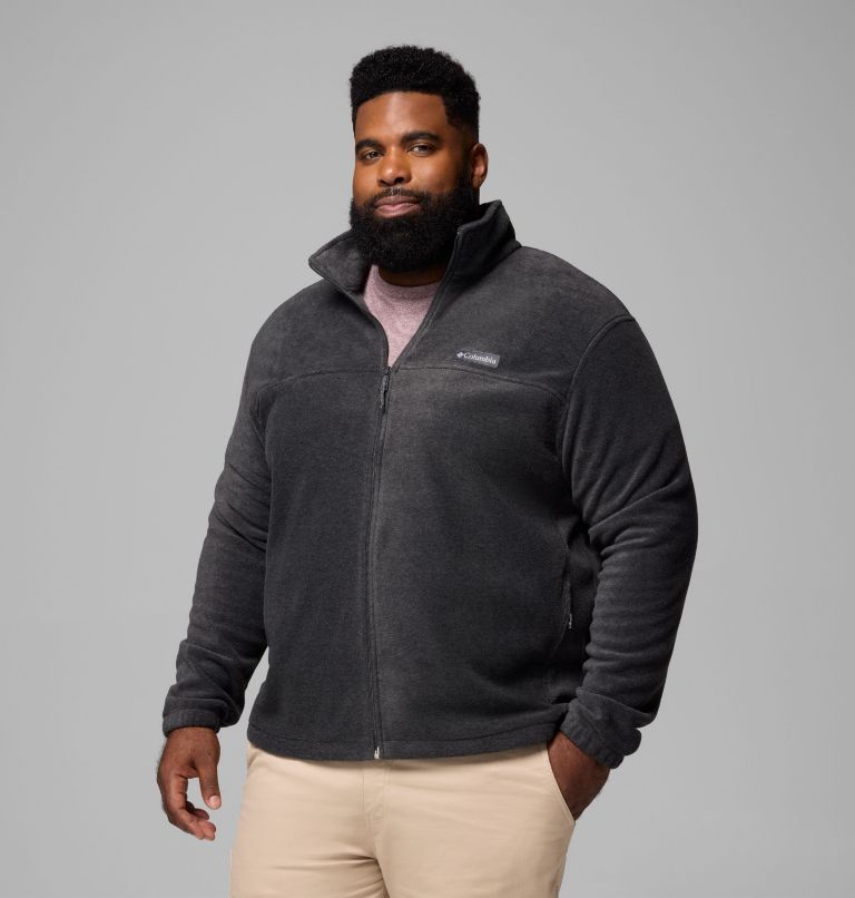 Men’s Steens Mountain 2.0 Full Zip Fleece Jacket - Big, Color: Charcoal Heather, image 1