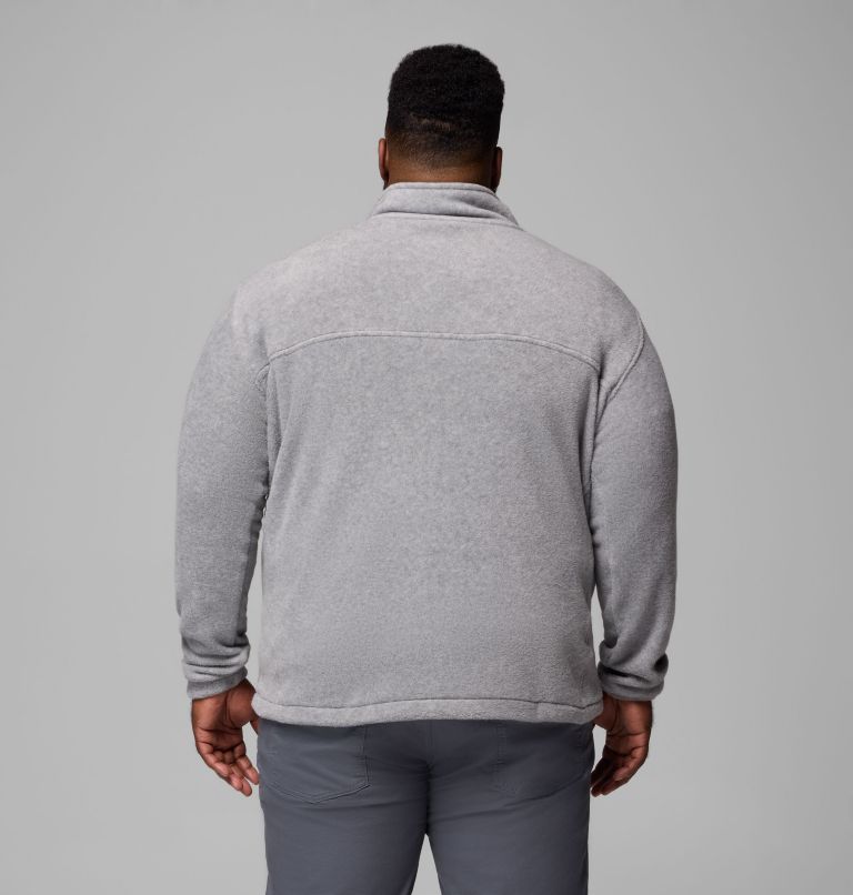 Men’s Steens Mountain 2.0 Full Zip Fleece Jacket - Big, Color: Light Grey Heather, image 3