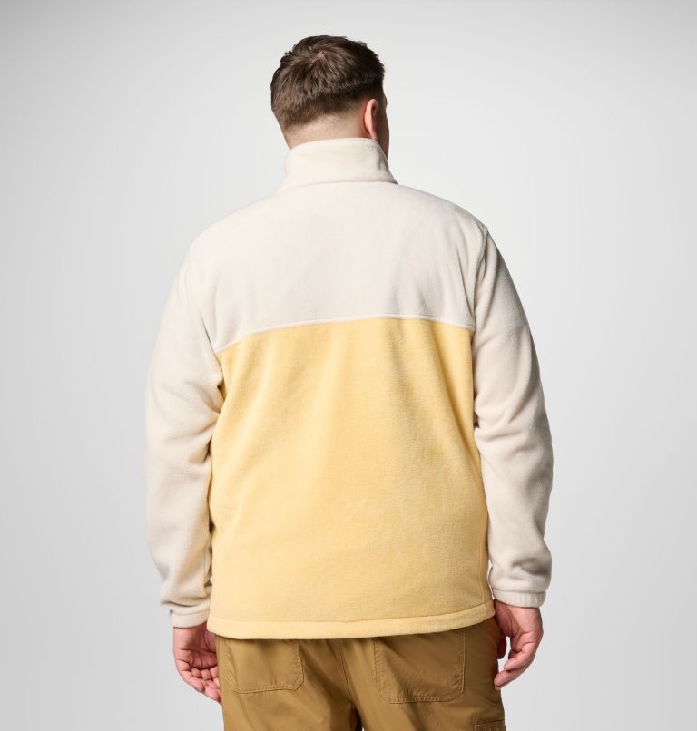 Men’s Steens Mountain 2.0 Full Zip Fleece Jacket - Big, Color: Dark Stone, Sand Dune, image 3