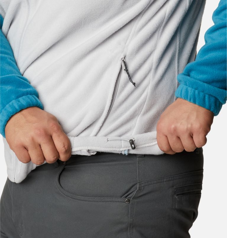 Men’s Steens Mountain 2.0 Full Zip Fleece Jacket - Big, Color: Deep Marine, Nimbus Grey, image 6