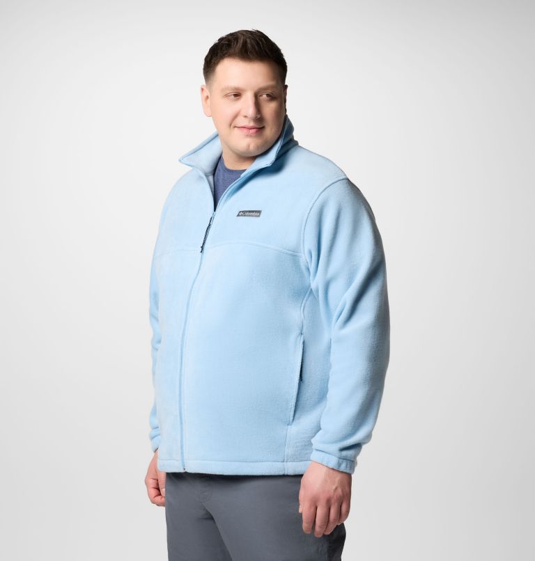 Men’s Steens Mountain 2.0 Full Zip Fleece Jacket - Big, Color: Ripple Blue, image 4