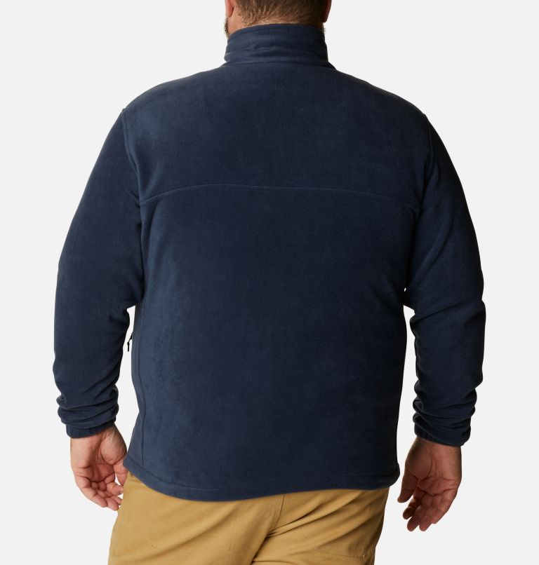 Navy full 2025 zip fleece