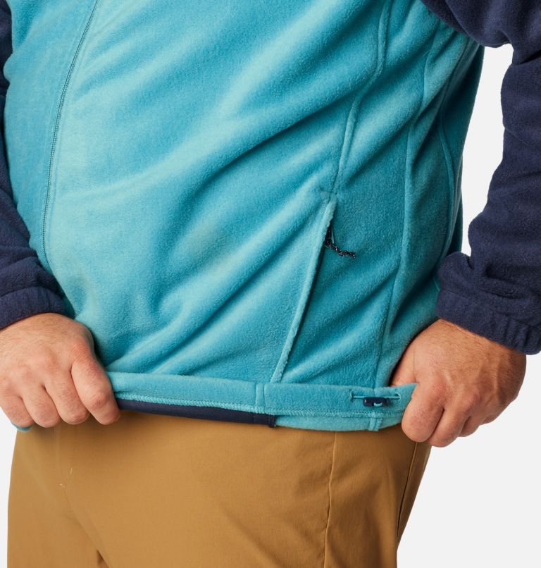 Thumbnail: Men’s Steens Mountain 2.0 Full Zip Fleece Jacket - Big, Color: Collegiate Navy, Shasta, image 6