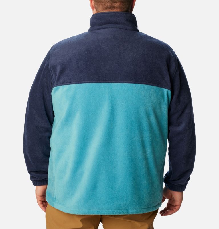 Thumbnail: Men’s Steens Mountain 2.0 Full Zip Fleece Jacket - Big, Color: Collegiate Navy, Shasta, image 2