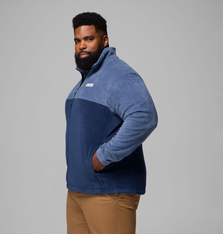 Forro polar Steens Mountain 2.0 para hombre - Talla Grande, Color: Dark Mountain, Collegiate Navy, image 4