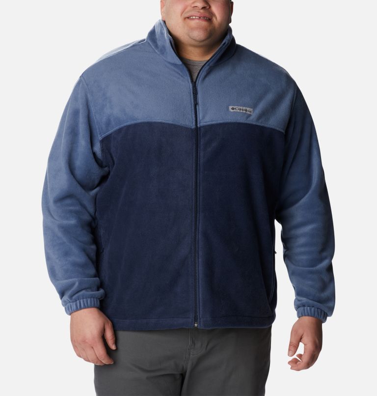 Men’s Steens Mountain 2.0 Full Zip Fleece Jacket - Big, Color: Dark Mountain, Collegiate Navy, image 1