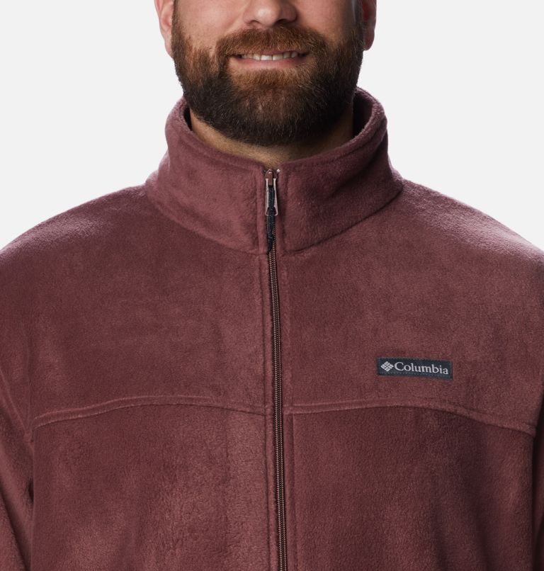 Men’s Steens Mountain 2.0 Full Zip Fleece Jacket - Big, Color: Light Raisin, image 4