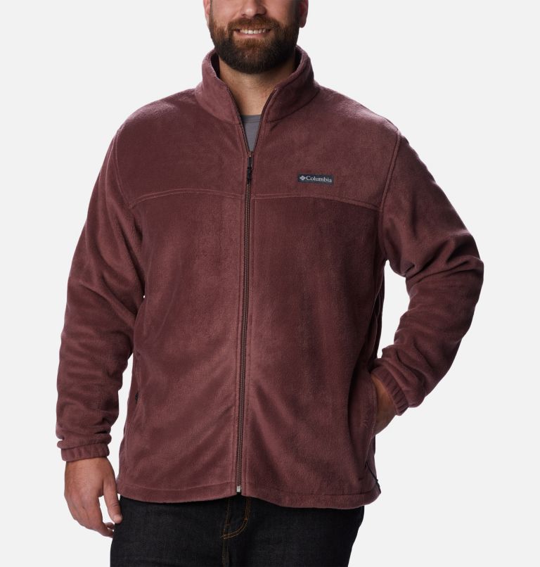 Men’s Steens Mountain 2.0 Full Zip Fleece Jacket - Big, Color: Light Raisin, image 1