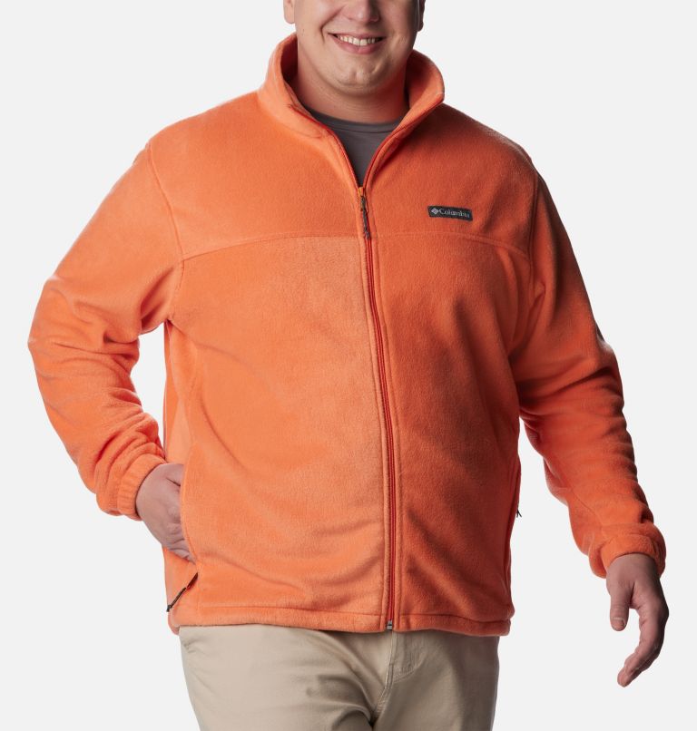 Thumbnail: Men’s Steens Mountain 2.0 Full Zip Fleece Jacket - Big, Color: Desert Orange, image 1