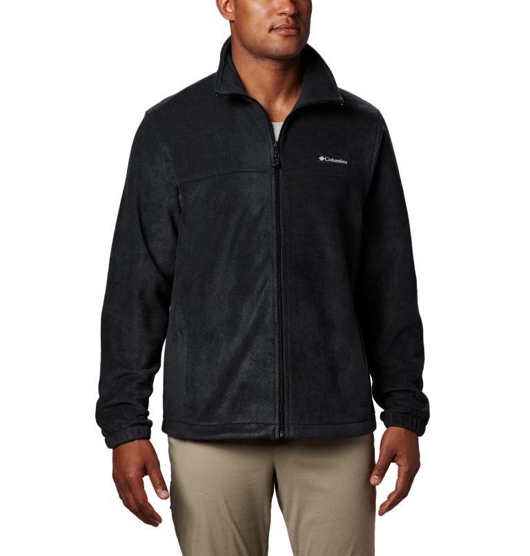 Men’s Steens Mountain 2.0 Full Zip Fleece Jacket - Tall, Color: Black, image 1