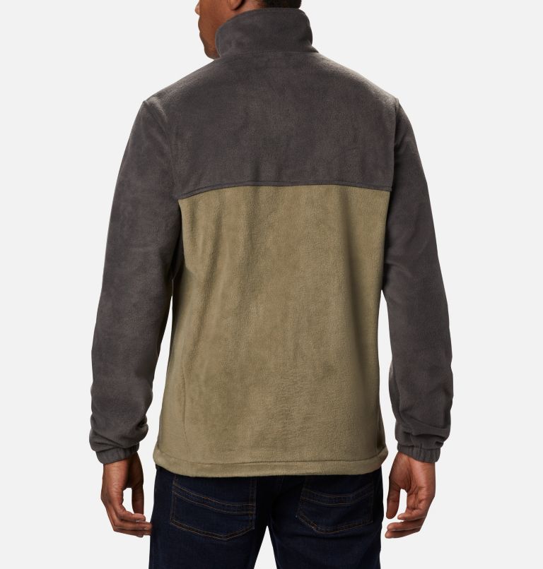 Men’s Steens Mountain 2.0 Full Zip Fleece Jacket - Tall, Color: Shark, Stone Green, image 2