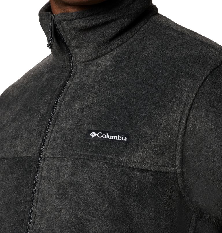 Polaire à fermeture éclair complète 2.0 Steens Mountain pour homme – Grand, Color: Charcoal Heather, image 3