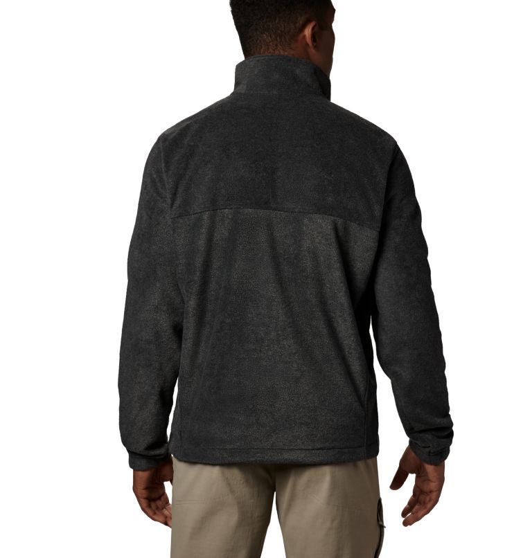 Polaire à fermeture éclair complète 2.0 Steens Mountain pour homme – Grand, Color: Charcoal Heather, image 2