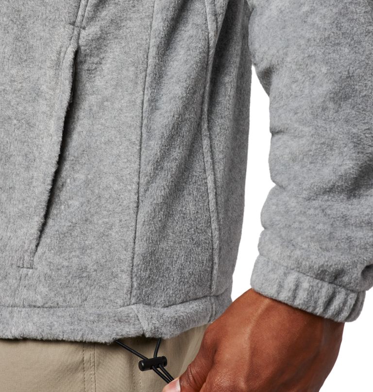 Men’s Steens Mountain 2.0 Full Zip Fleece Jacket - Tall, Color: Light Grey Heather, image 5