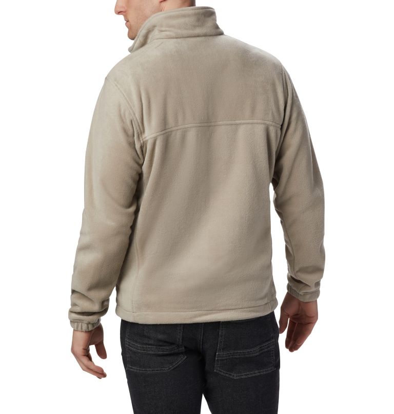Thumbnail: Men’s Steens Mountain 2.0 Full Zip Fleece Jacket - Tall, Color: Tusk, image 2