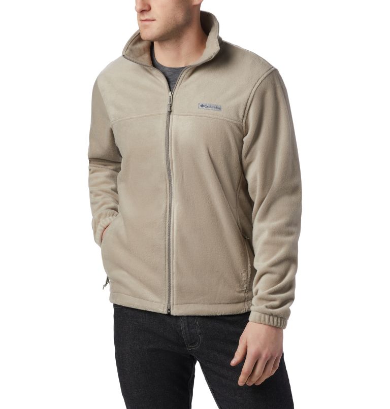 Thumbnail: Men’s Steens Mountain 2.0 Full Zip Fleece Jacket - Tall, Color: Tusk, image 1