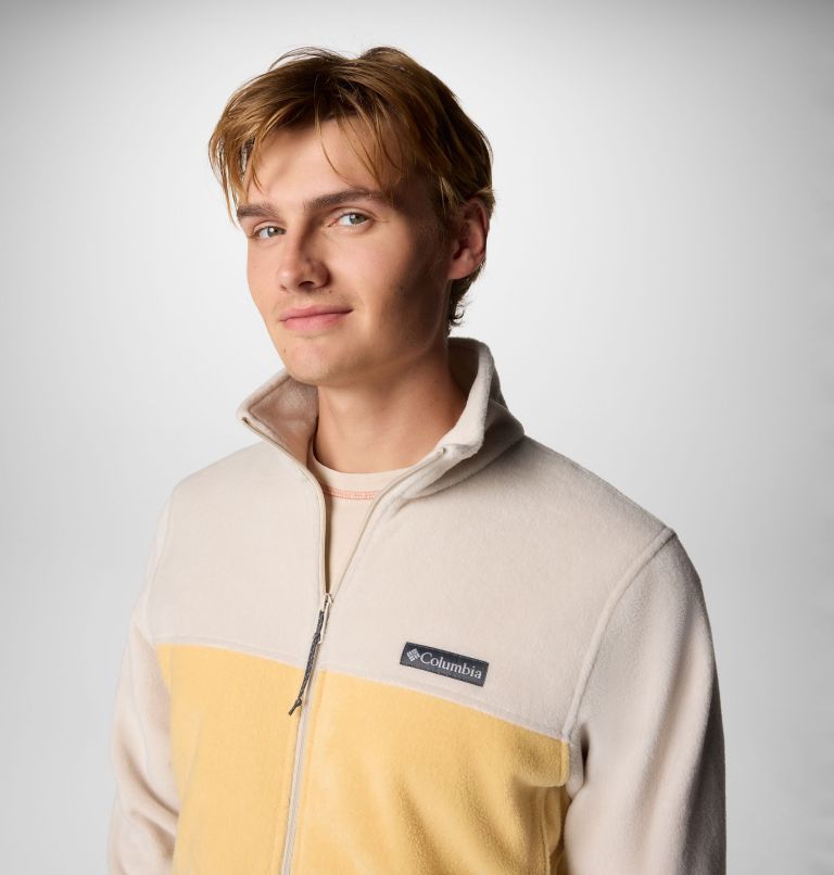 Men’s Steens Mountain 2.0 Full Zip Fleece Jacket - Tall, Color: Dark Stone, Sand Dune, image 5