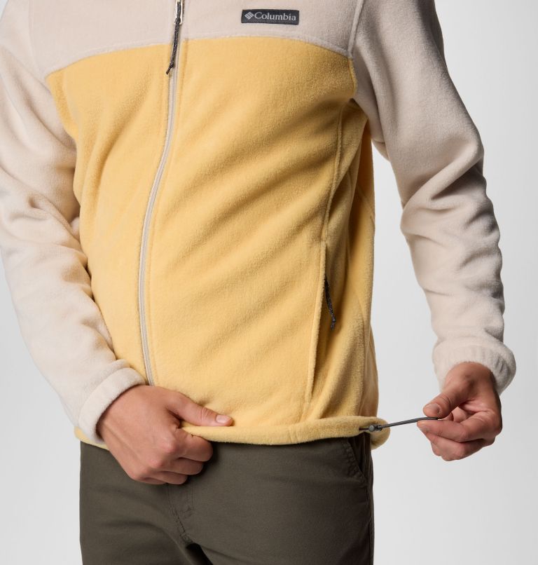 Men’s Steens Mountain 2.0 Full Zip Fleece Jacket - Tall, Color: Dark Stone, Sand Dune, image 6