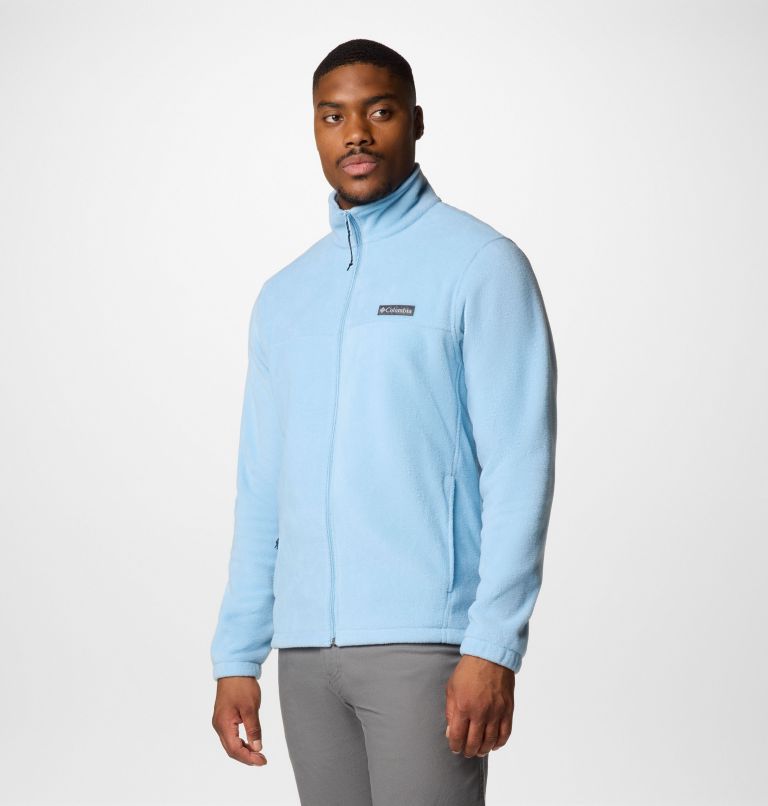 Men’s Steens Mountain 2.0 Full Zip Fleece Jacket - Tall, Color: Ripple Blue, image 4