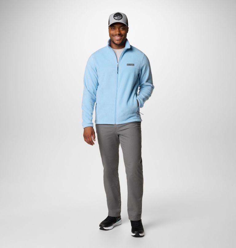 Men’s Steens Mountain 2.0 Full Zip Fleece Jacket - Tall, Color: Ripple Blue, image 2