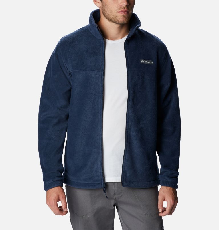 Polaire à fermeture éclair complète 2.0 Steens Mountain pour homme – Grand, Color: Collegiate Navy, image 6