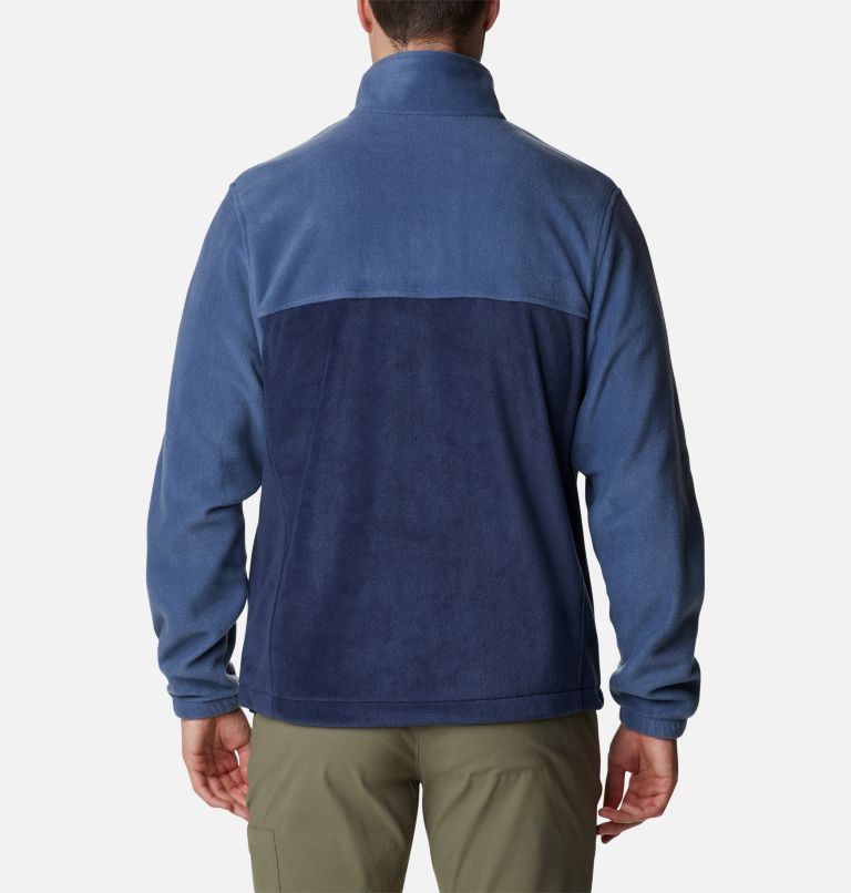 Thumbnail: Men’s Steens Mountain 2.0 Full Zip Fleece Jacket - Tall, Color: Dark Mountain, Collegiate Navy, image 2