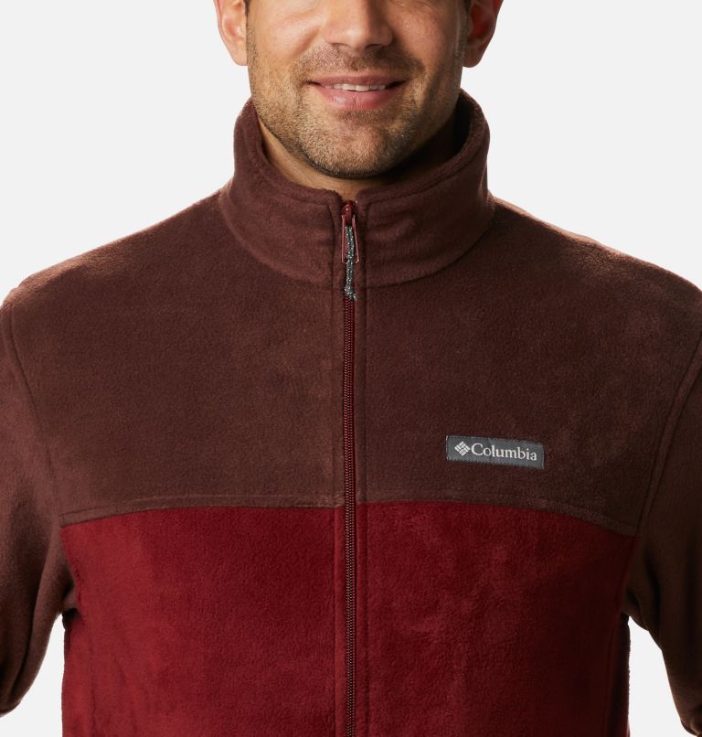 Men’s Steens Mountain 2.0 Full Zip Fleece Jacket - Tall, Color: Red Lodge, Red Jasper, image 4