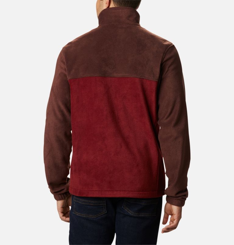 Men’s Steens Mountain 2.0 Full Zip Fleece Jacket - Tall, Color: Red Lodge, Red Jasper, image 2