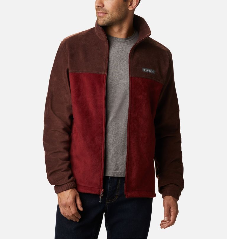 Men’s Steens Mountain 2.0 Full Zip Fleece Jacket - Tall, Color: Red Lodge, Red Jasper, image 1