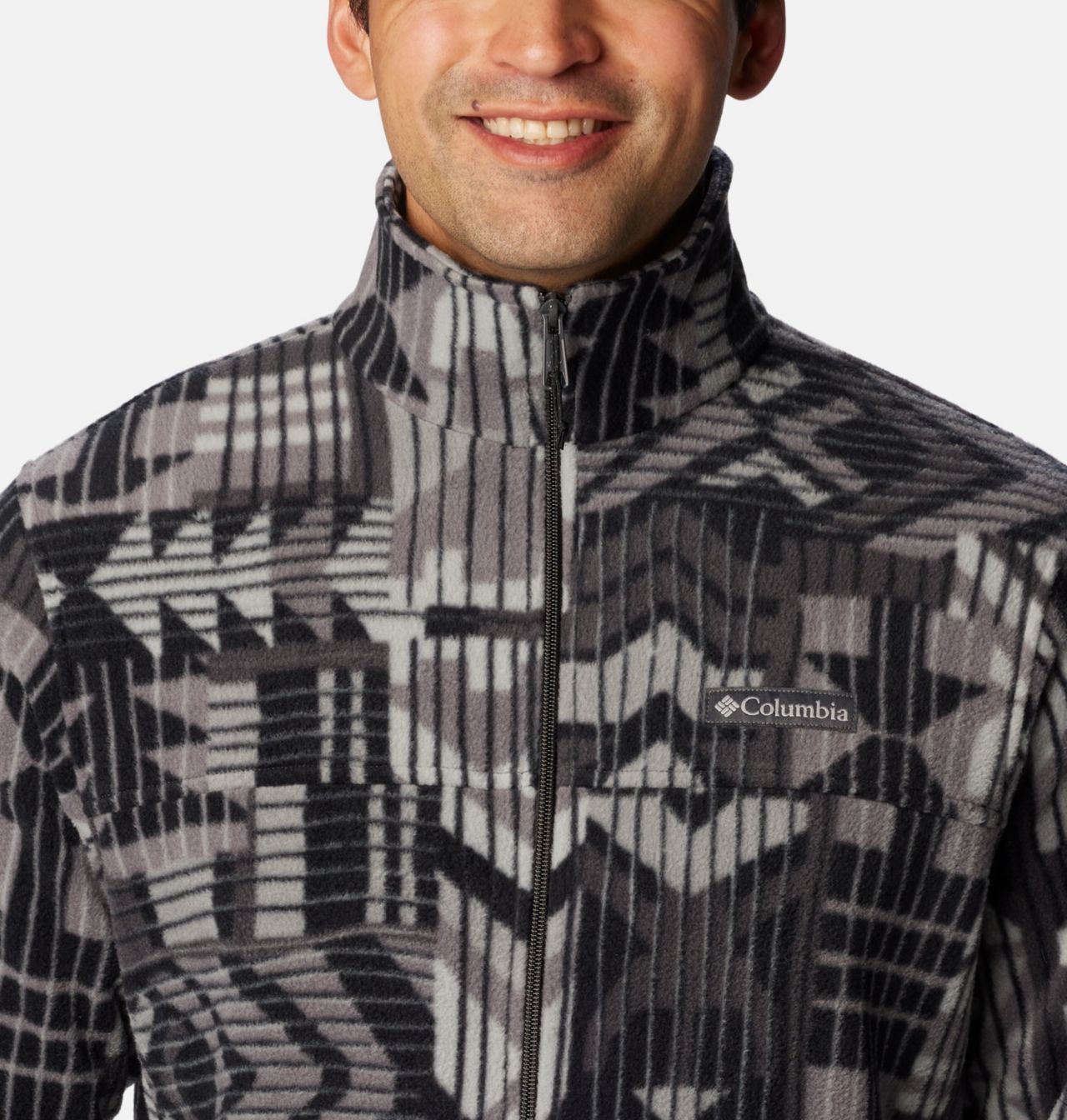 Men’s Steens Mountain™ Printed Fleece Jacket 4