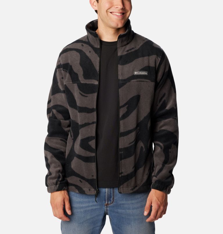 Mens black deals fleece jacket