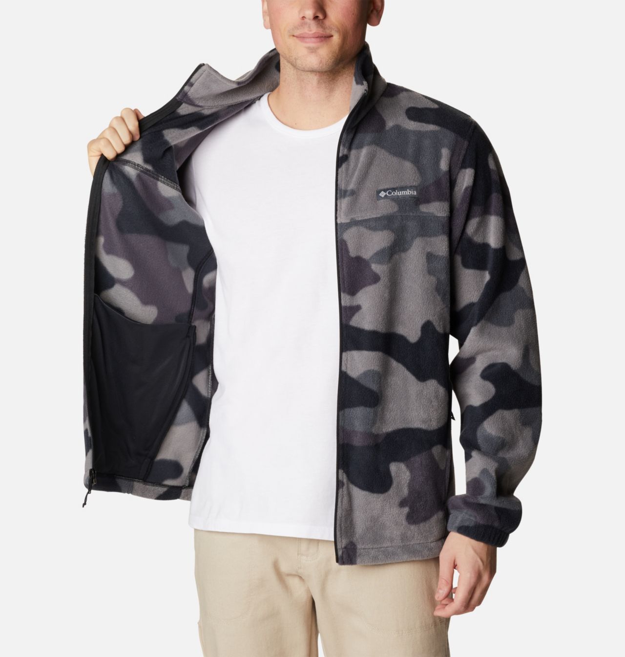 Men’s Steens Mountain™ Printed Fleece Jacket 5